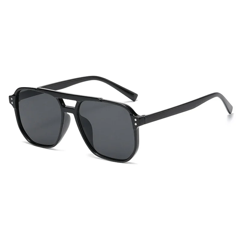Women's Vintage Retro Mirror Sunglasses - Black & Orange Fashion Candy Colors