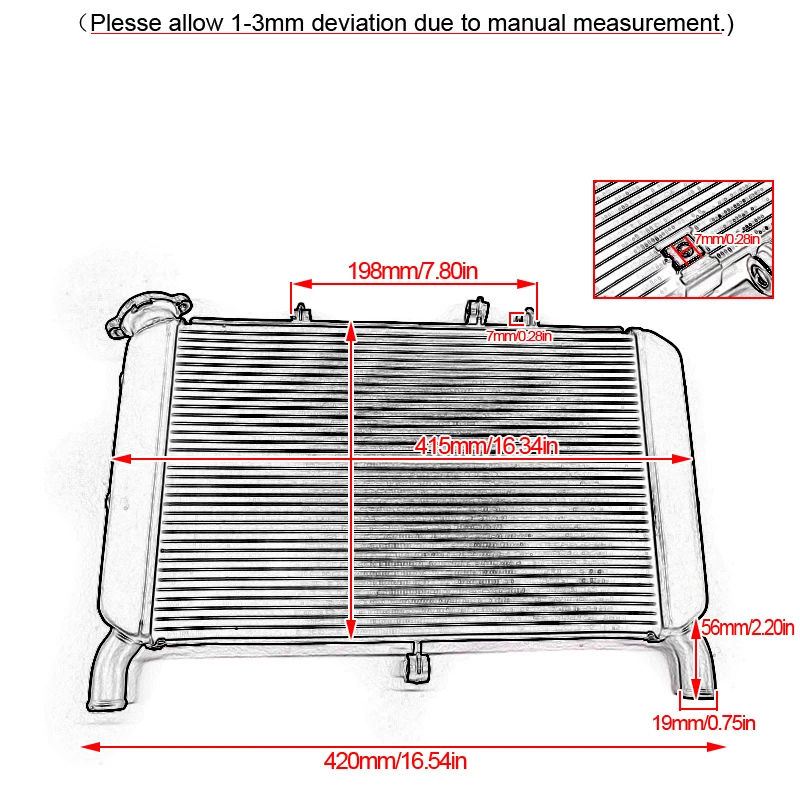 Motorcycle Aluminum Radiator Cooling Cooler Accessories Fit For Yamaha MT09 SP MT-09 Tracer 900 GT Tracer900