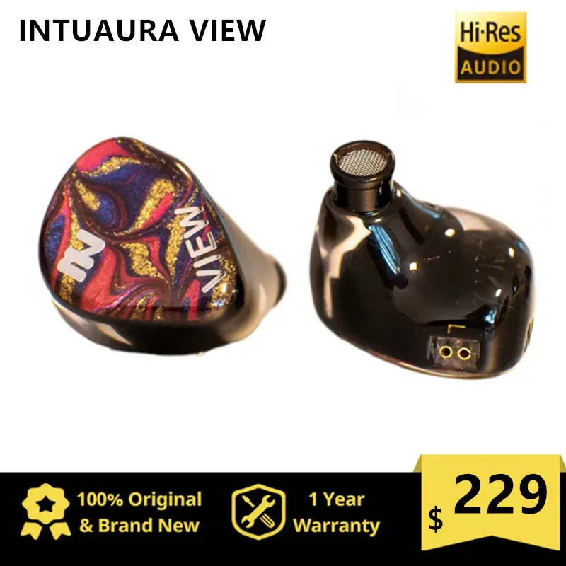 

INTUAURA VIEW Splendor Ultra Wideband Single Dynamic Hifi Popular Balanced In-Ear Monitors Earphones