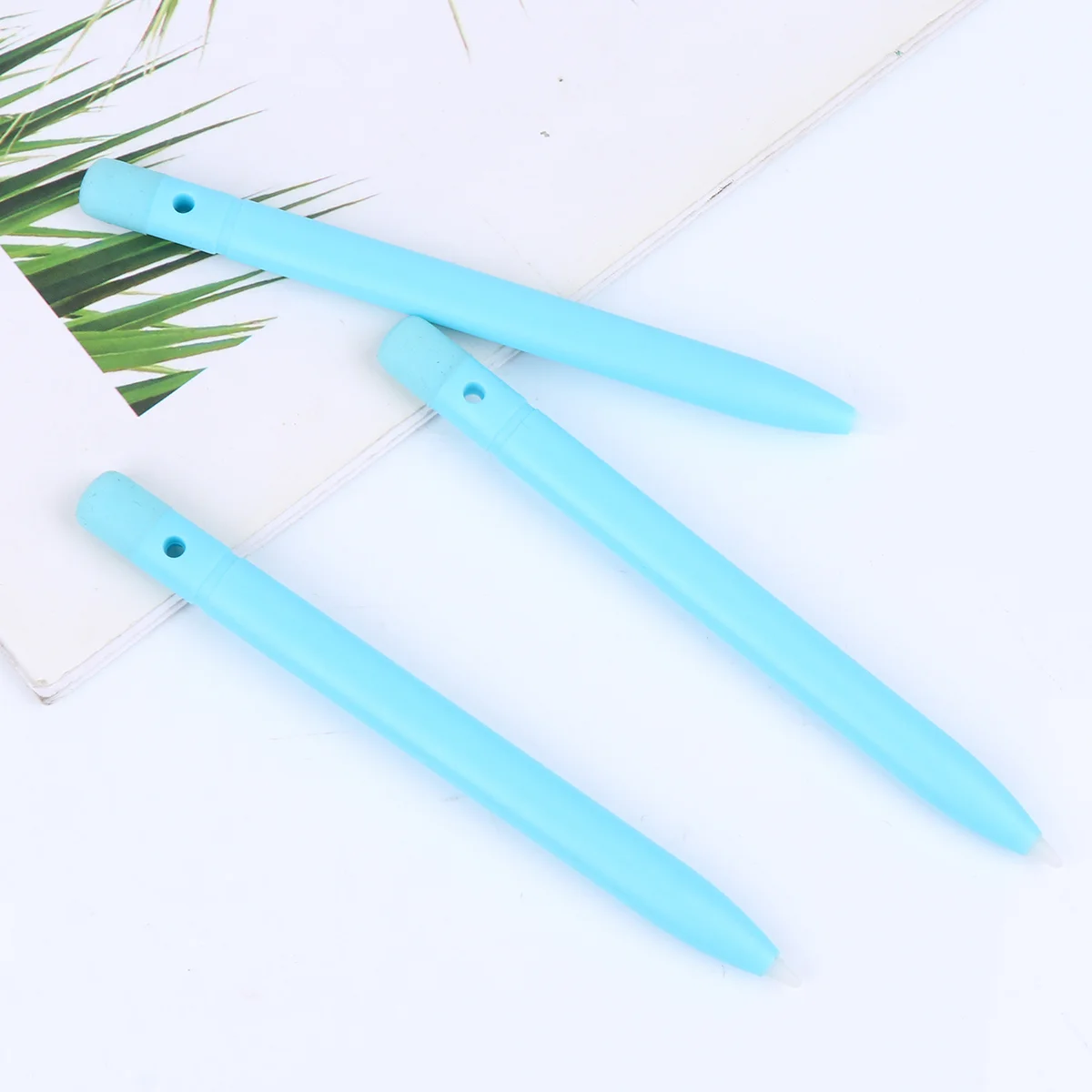 

3pcs Tablet Erasable Pen LCD Tablet Pen Writting Pen for 85 Inches /10 Inches /12 Inches Tablet (Blue)