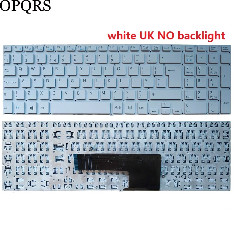 white UK No backlit