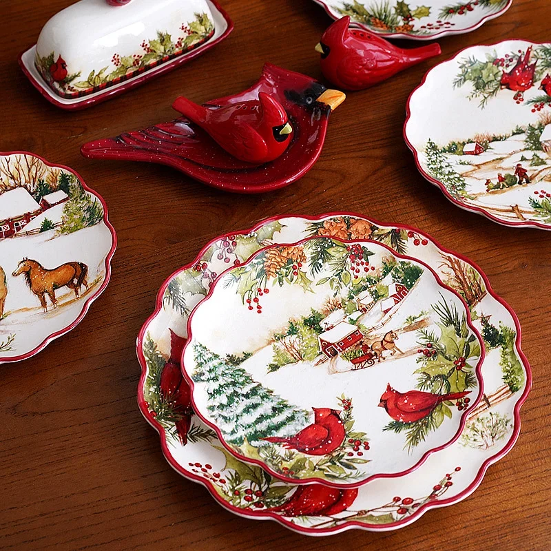 Christmas Ceramic Tableware Set 1