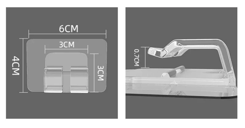 Storage Hook Home Accessories 4/10PCS Kitchen Wire Rack Accessories Home and Decoration Patch Hanger Multifunctional Hooks