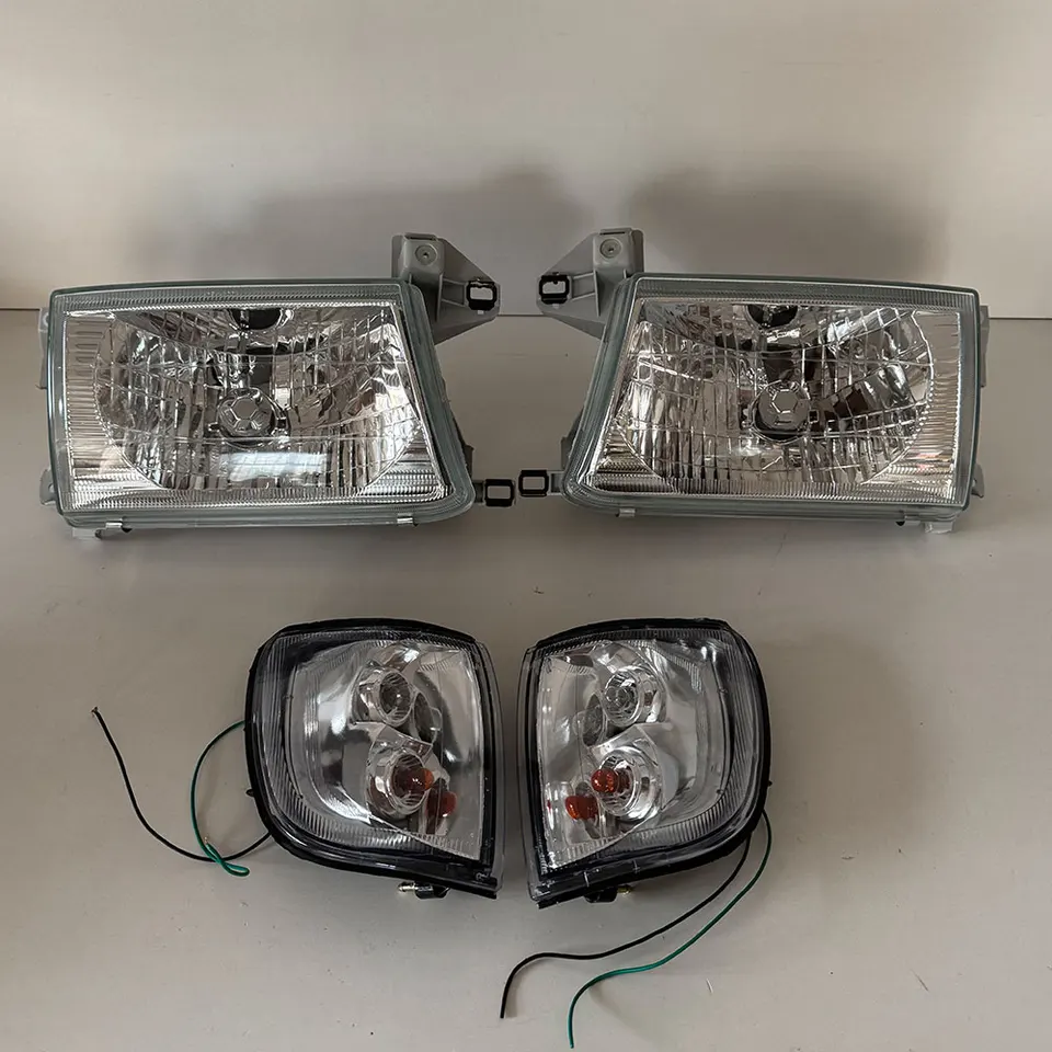 【ライチ】 Car Headlights For Toyota Hilux Surf KZN185 RZN185 1996 1997 1998