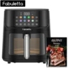 Air Fryer 5.8Qt, 11-in-1 Compact Air Fryers With Viewing Window, 450°F Digital AirFryer, 11 Smart Cooking Programs, Shake Remind 2