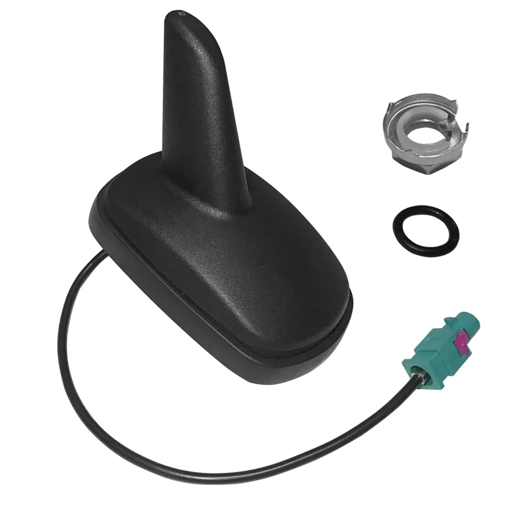 

Replacement for Passat Polo Tiguan Touran T5 Roof Antenna Shark FM Active Antenna Male Plug Car Accessories
