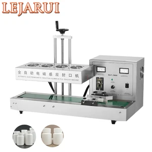 Automatic Continuous Plastic Bottle Heat Sealing Electromagnetic Induction Sealer Aluminum Foil Film Sealing Machine