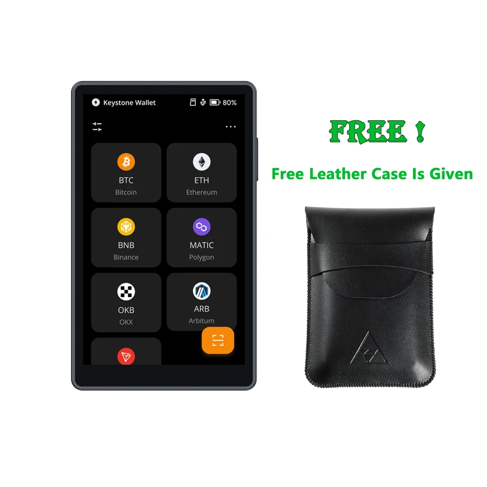 Ledger Crypto Wallet Cartera Hardware Keystone 3 Pro - Air-gapped, Pantalla  Táctil 4