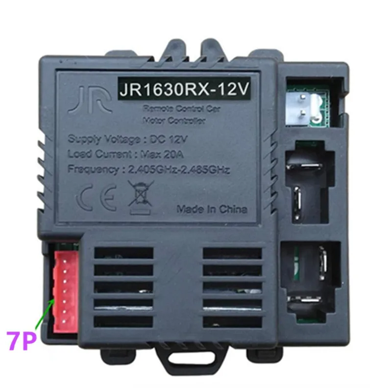 Récepteur JR1630RX-12V et télécommande Accessoires pour Enfants Électrique Ride Sur Voiture Pièces De Rechange JR1625RX-12V