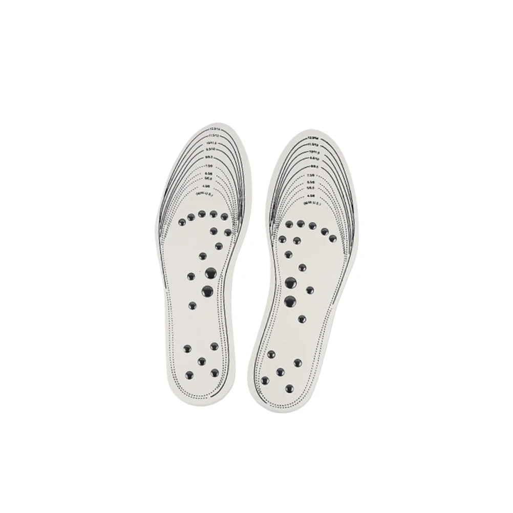 

Plantar Fasciitis Insoles Acupressure Shoe Pads Foot Magnets Massage Care Men and Women