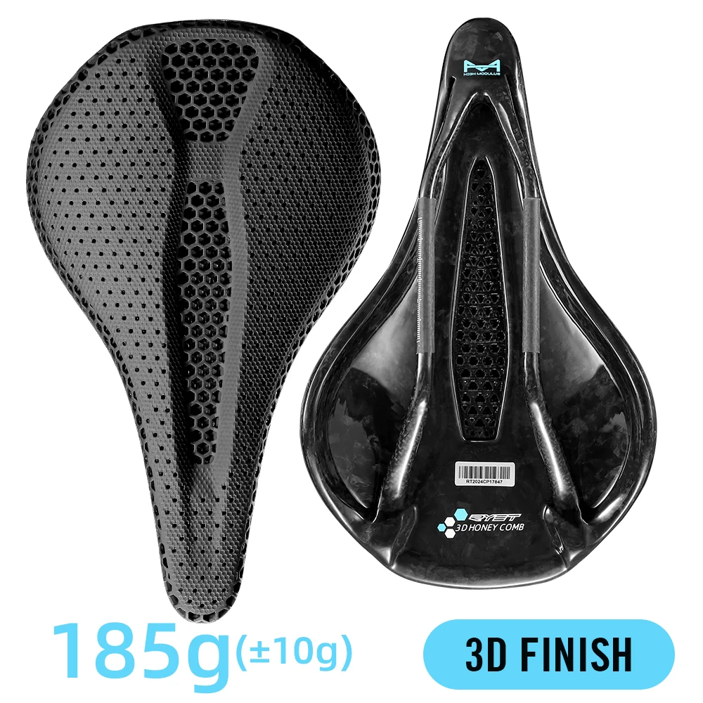 RYET-3Dプリントカーボン自転車サドル,EVAサドル,超軽量