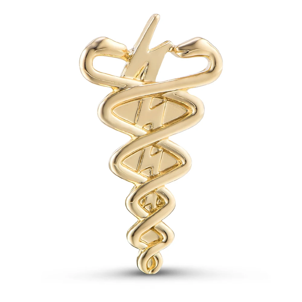 DCARZZ nowa fizjoterapia błyskawica wąż kaduceusz broszka przypinka przypinka do klapy medyczna biżuteria na prezenty dla lekarza pielęgniarki