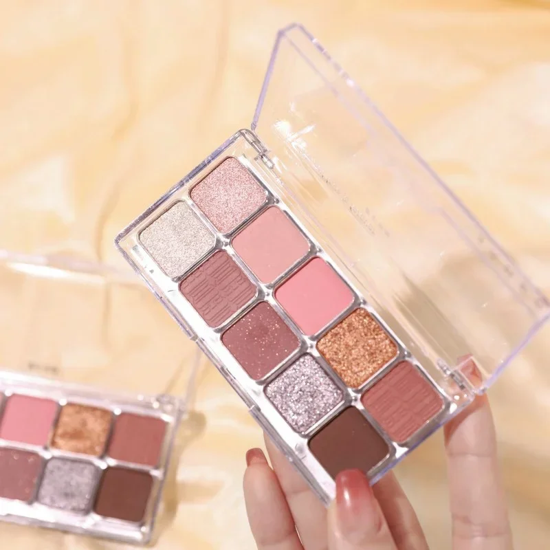 10 Colors Autumn and Winter Low Saturation Eyeshadow Plate New Earth Color Niche Brand Ins Parity
