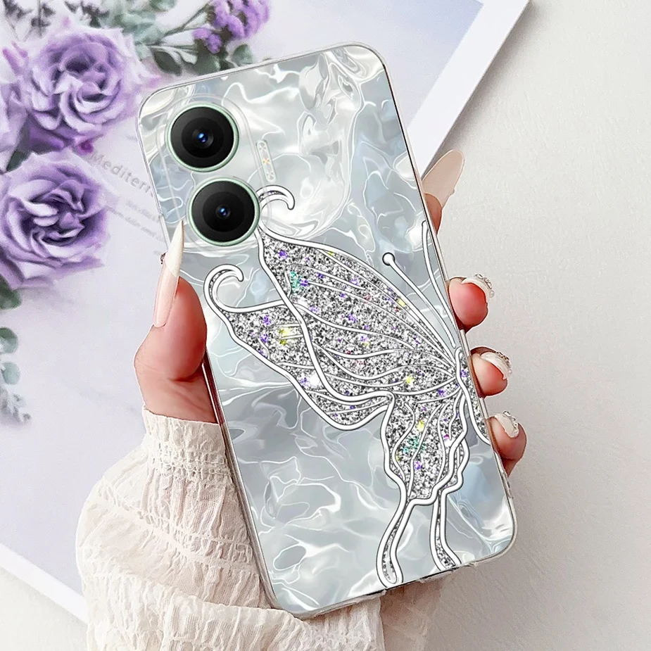 Stylish Painted Soft Silicone Case - Fashionable Protective Cover