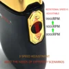 BRDCLIP 809 Professional Professional 9900RPM 3 Gears Electric Shaver Double Foil Shaver USB Cordless Hair Cutting Machine 4