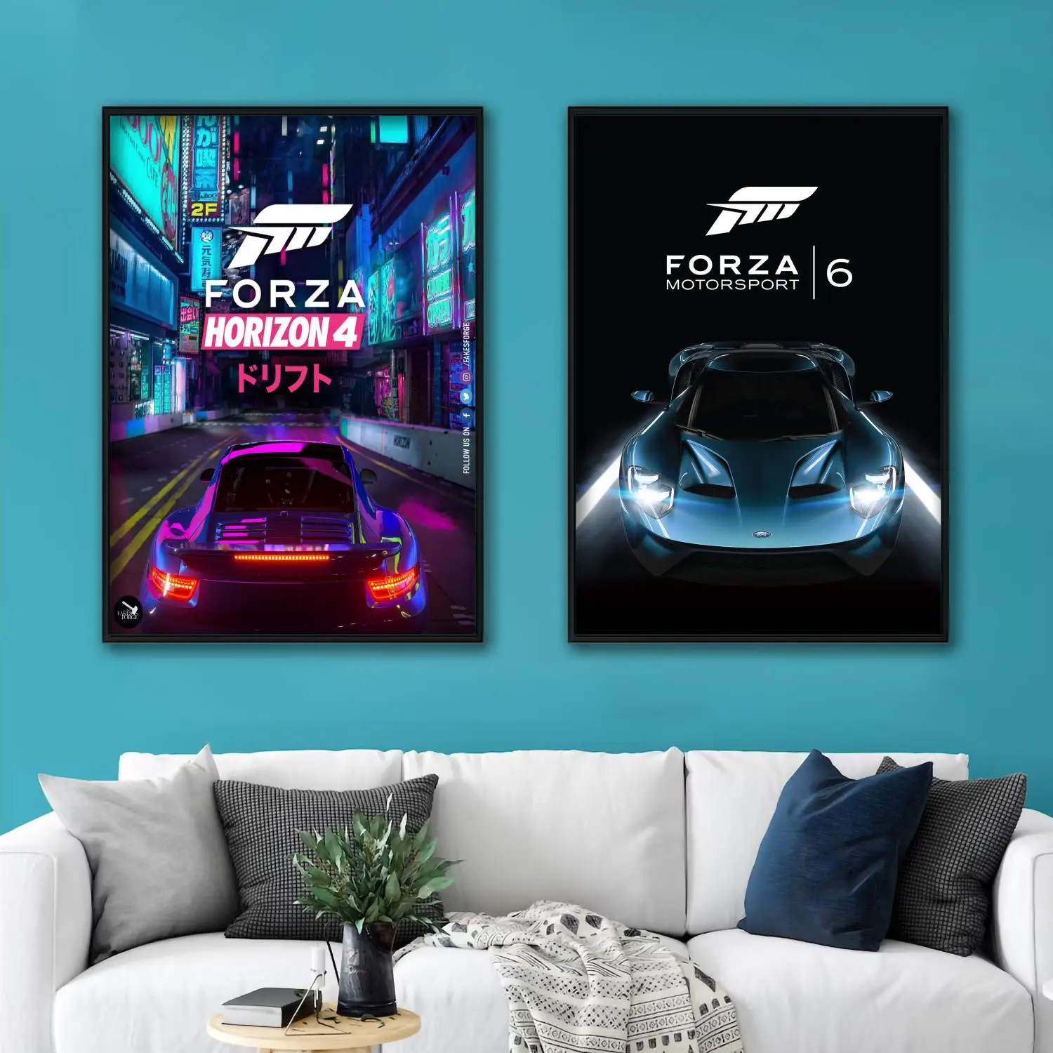 Forza Horizon 4 Videogioco Poster Tela Decorativa Poster Room Bar Cafe Decor Regalo Stampa Dipinti Murali Artistici