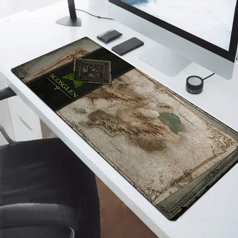 Diablos 4 Mousepad Gamer Pc Table Gomma Antiscivolo Accessori Da Scrivania Xxl Mouse Pad Gaming Keyboard Cabinet Mat Extended Setup Mat