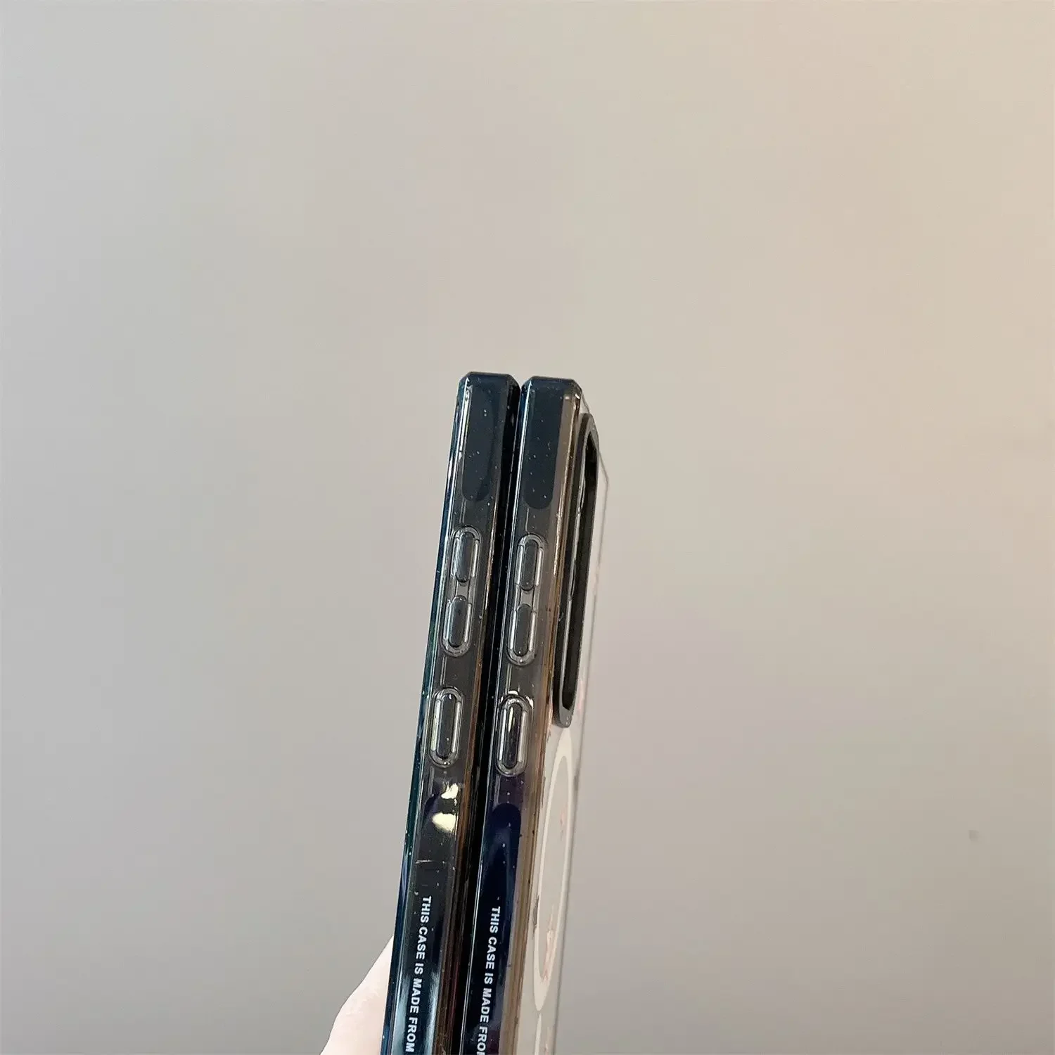 Star MagSafe Acrylic Black Border Magnetic Phone Case for Samsung Galaxy S22U S23 Ultra S24 Ultra Cover Protective Shell