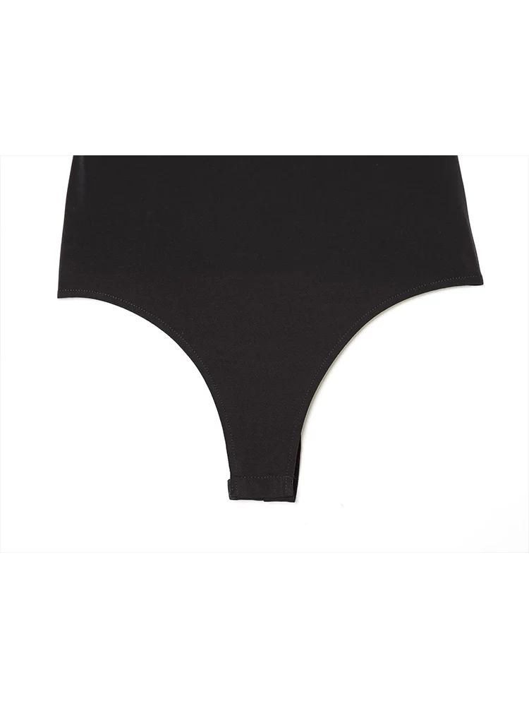 2026 New Women Sexy Bow Tied Bodysuits Solid Patchwork Soft Slim Sleeveless Playsuits Fashion Elegant Ladies Casual Rompers