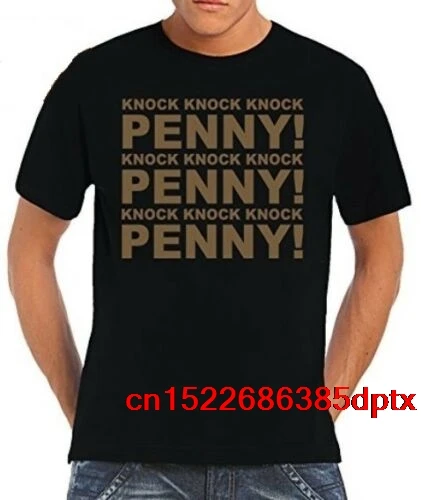 

Футболка Touchlines The Big Bang Theory-Penny, Черная Мужская футболка XXXL