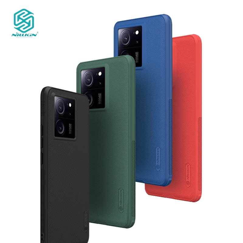 Custodia Per Telefono Nillkin Per Xiaomi Redmi K60 Ultra 13T Pro Custodia Protettiva Cover Posteriore Glassato Shield Pro Cover