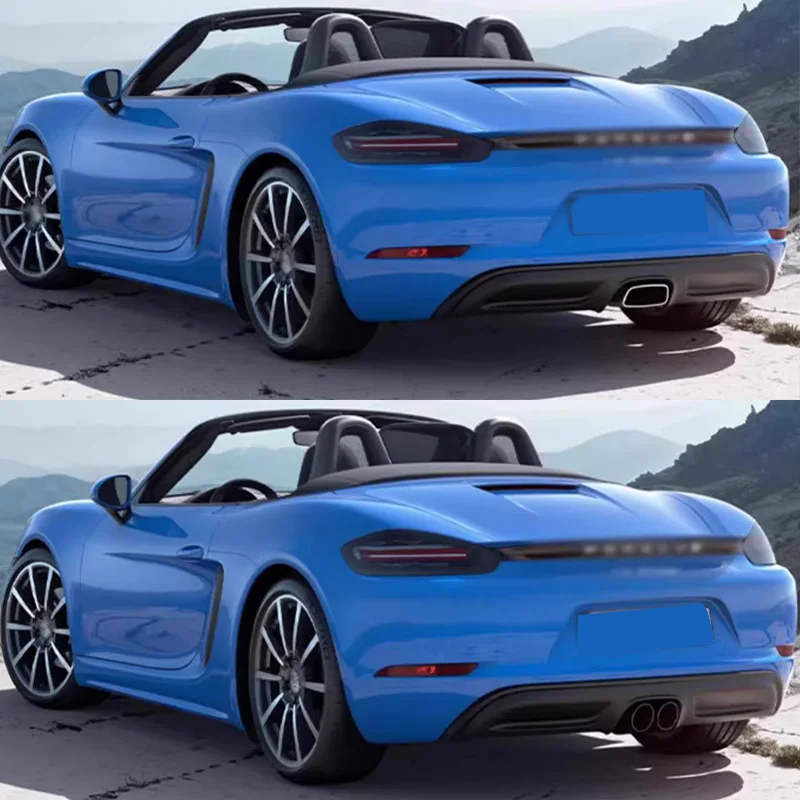 ポルシェ 718 ケイマン 987 ボクスター長方形エキゾーストチップ