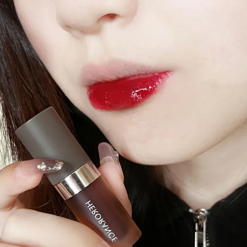 Non-stick Mirror Water Lip Tint Moisturizing Lip Stain Liquid Lipstick Girl