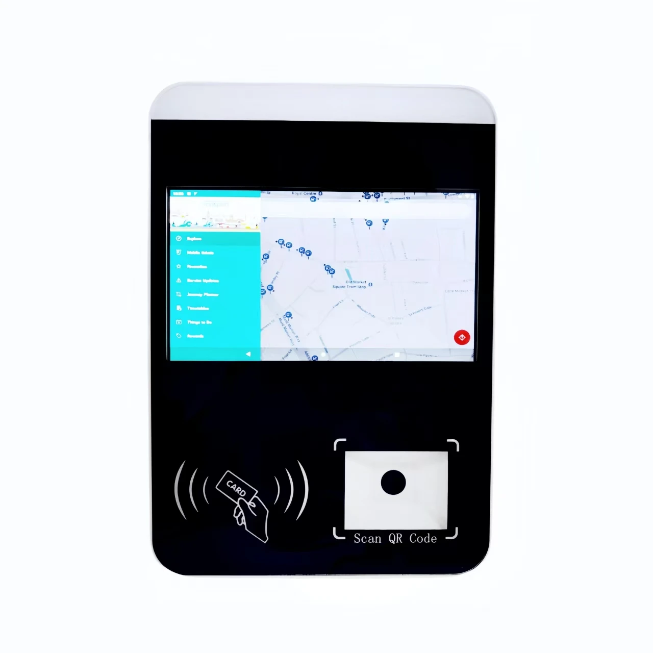 안드로이드 시스템 RFID NFC 미페어 비접촉식 카드 검증기 (시내버스 결제용)