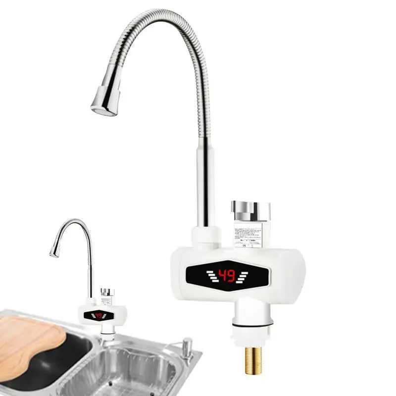 

Instant Hot Water Faucet 220V Instant Electric Faucet Instant Tankless Electric Kitchen Bathroom Fast Heating Tap Water Faucet