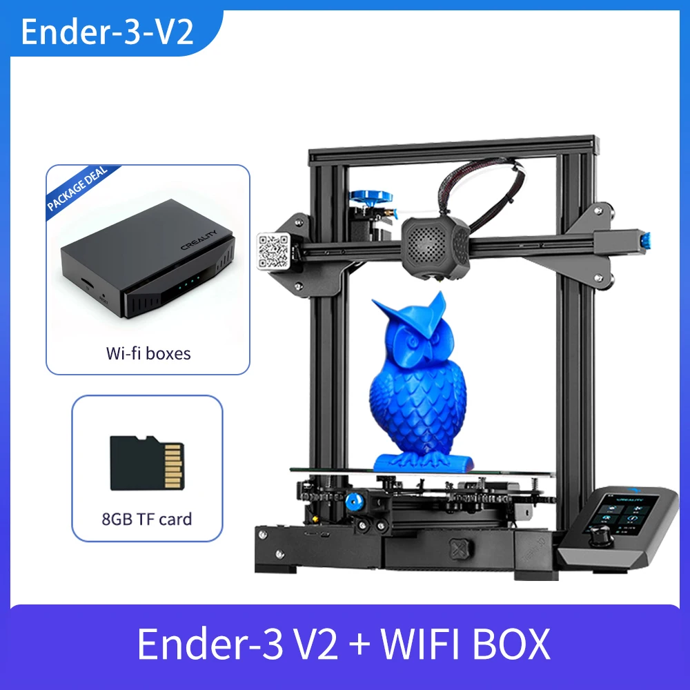 CREALITY 3D Printer Printing Magnetic Ender-3 Pro Silent TMC2208 Stepper New UI&4.3 Inch Color Lcd 3d Printer best resin 3d printer 3D Printers