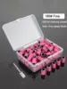 100Pcs Sanding Bands With 1Pcs Metal Shaft Set Nail Drill Bits For Remove Nail Polish Gel Dead Skin Calluses Cutter Drill Bit 5