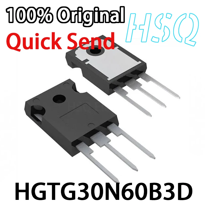 

5PCS New Original G30N60B3D HGTG30N60B3D 30A 600V IGBT FET
