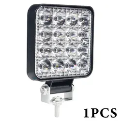 1PC 16LED White Mini Off-Road Work Light Bar (White)
