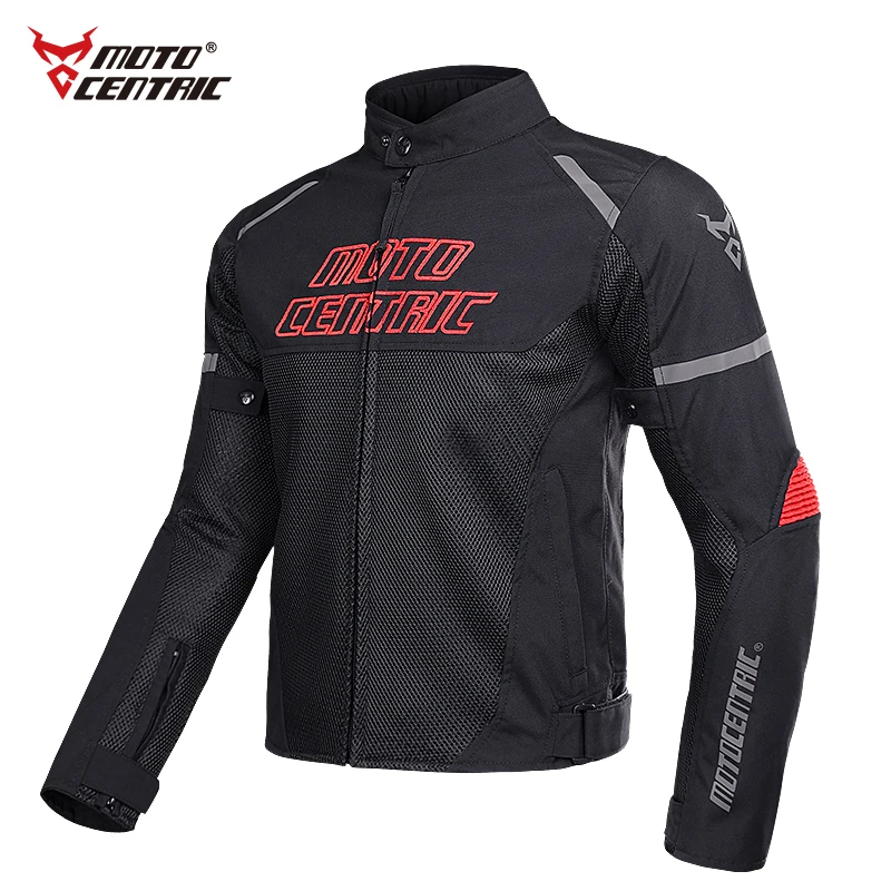 Motocentric DR-MC-2202 Motorcycle Jacket Man Breathable Motocross Racing Jacket With CE Protective Pad Moto Jacket Summer Motorcyclist Jacket Anti-fall
