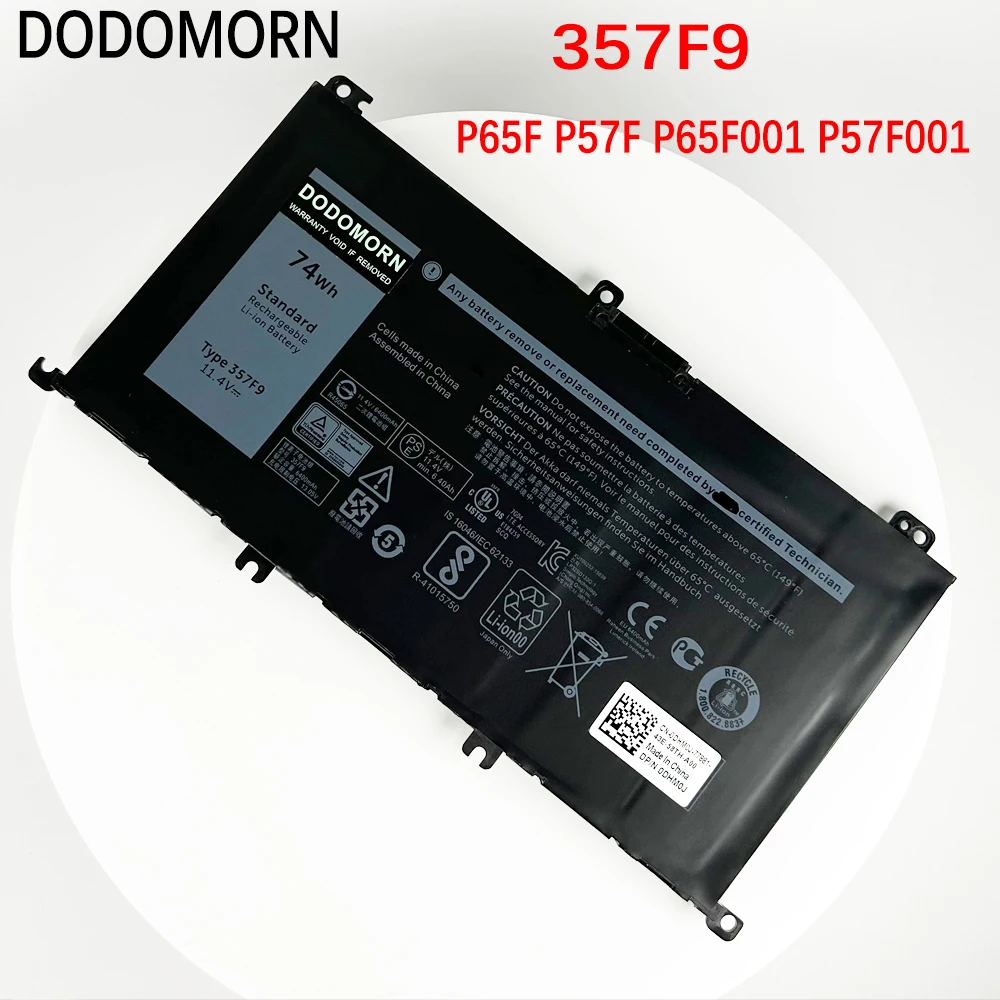 Bateria do Portátil para Dell Inspiron 15 5000 5576 5577 15 7000 7557 7559 7566 7567 15pd1548b 5pd-1748r 15pd-1848b 357f9 - Imagem 4