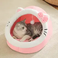 Lit universel quatre saisons pour chat, maison pour chat, lit doux et confortable pour animaux de compagnie, sac de couchage pour chiot, tente pour animaux, panier-habitat 1