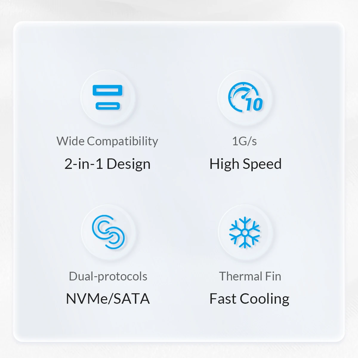 orico em usb um dupla interface ssd caso suporte nvme chave sata ngff ssd disco rígido com colete de refrigeração