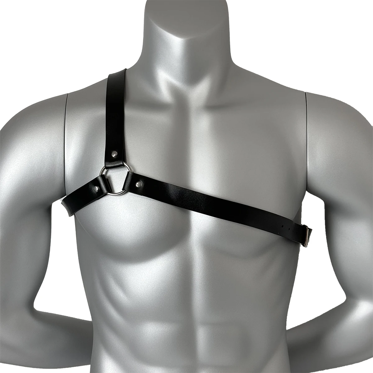 PU Leather Chest Harness for Men, Adjustable Suspenders, Bondage Body Harness, Gothic Clothing Accessories, Fashion S35d7b0752add45c895f9f060dcbecc4eL