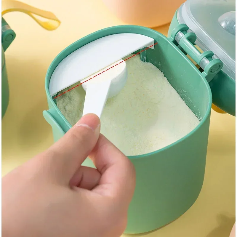 Baby Milk Powder Box Infant Feeding Container Newborn Food Storage Box Powder Dispenser Kid Meal Toddler Snack Portable Grade