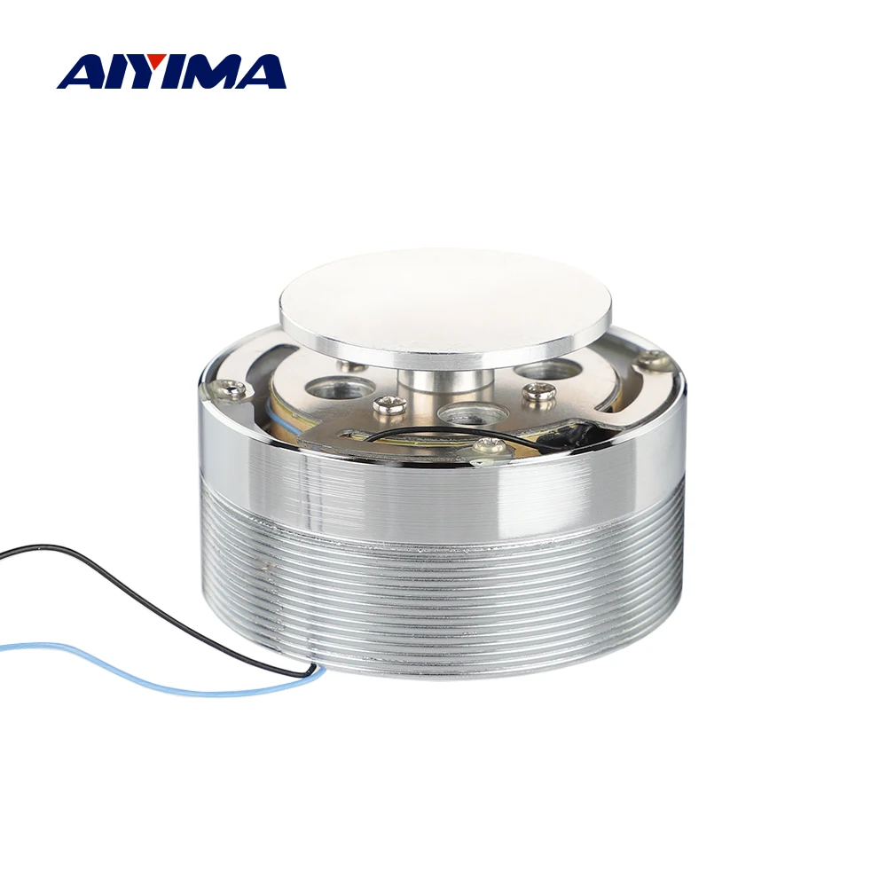 Aiyima-colunas Portáteis de Neodímio Áudio Atualizado Ressonância de Gama Completa Excitador Sonoro Super Bass 50 mm Ohm 40w