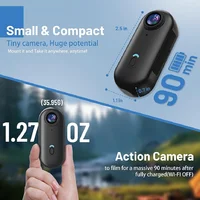 4K HD Mini Pet Collar Camera Wide Angle Lens 1080P FHD Portable Dog Cat Neck Camera Vlog Sport Action Body  WiFi Video Recording - Image 2