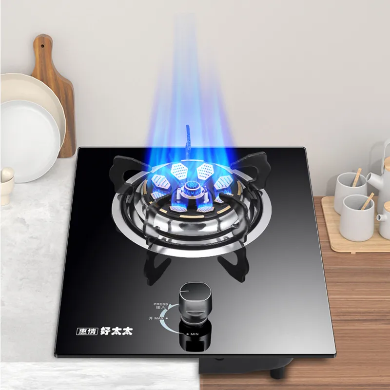 Good wife gas range single range household LPG built-in bench gas range  natural gas fire single stove