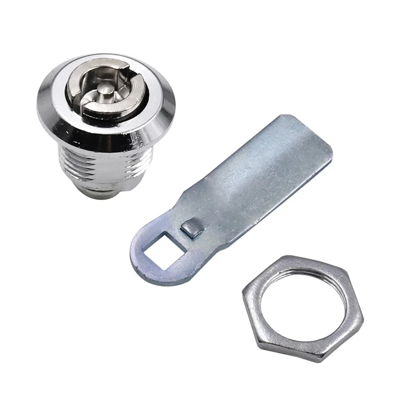 Drawer Linear/Triangle Cam Locks for Door Mailbox Cupboard Security Furniture Locks Cabinet Key Locking Plate Wrench