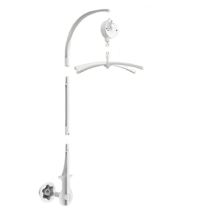 سرير بيبي لعبة جرس حامل خشخيشات بيضاء قوس المحمول...