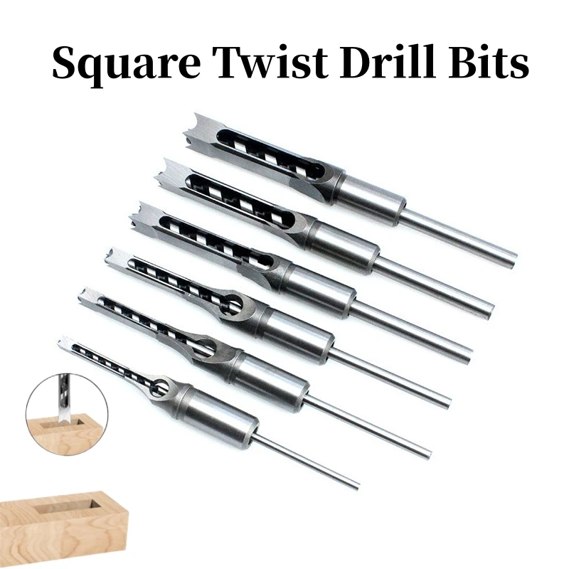 YaeTek Woodworker Kit D'outils De Ciseaux à Mortaiser à Trou Carré Pour Le Bois, Ensemble