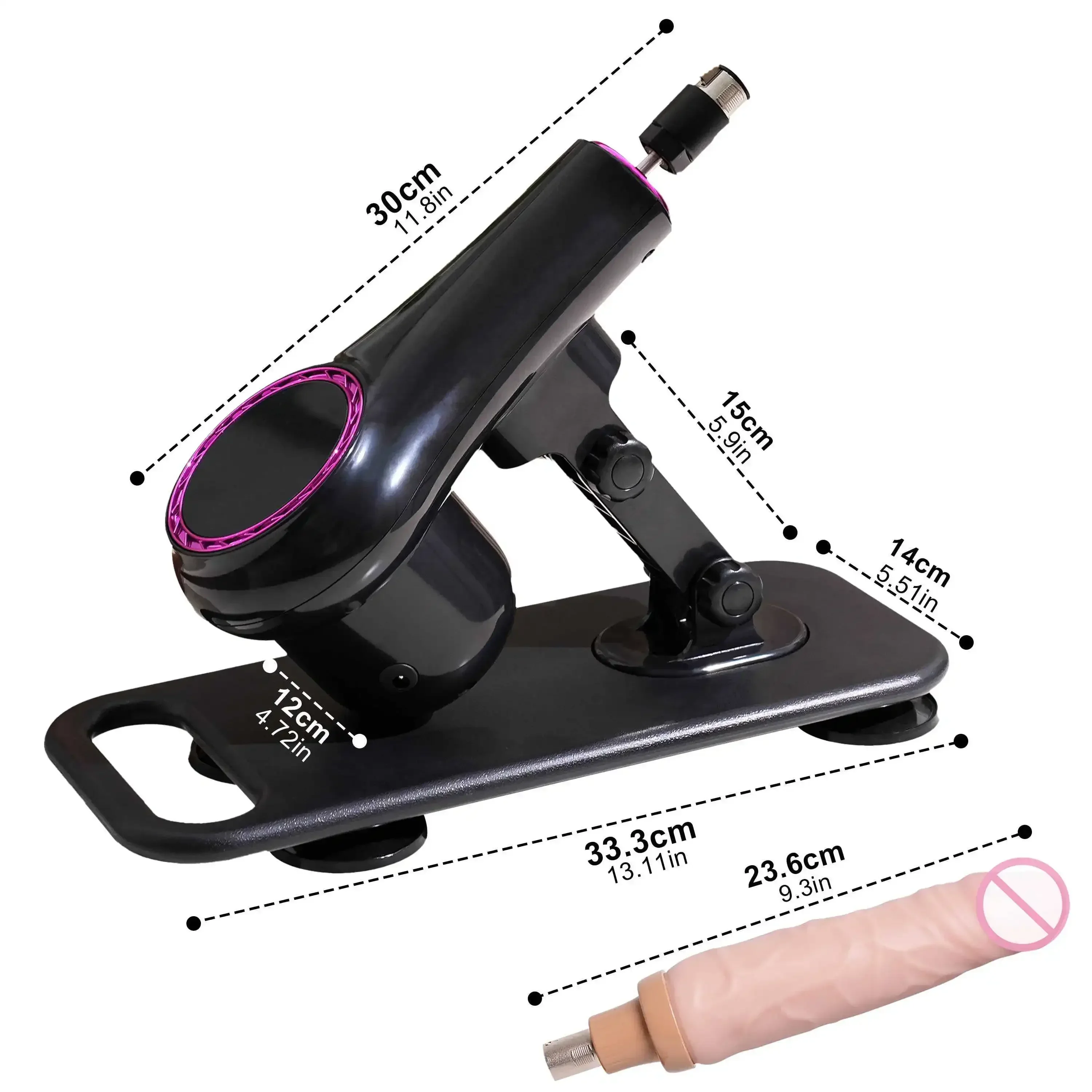 A1 Automatic Sex Machine with Dildo Attachments Remote Control Love Machine Thrusting Bondage Sex Toys for Men and Women Couple sex toy