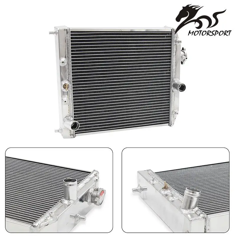Aluminum Radiator 3 Row Racing Aluminum Radiator For Honda Civic EK EG DEl Sol Manual 60MM