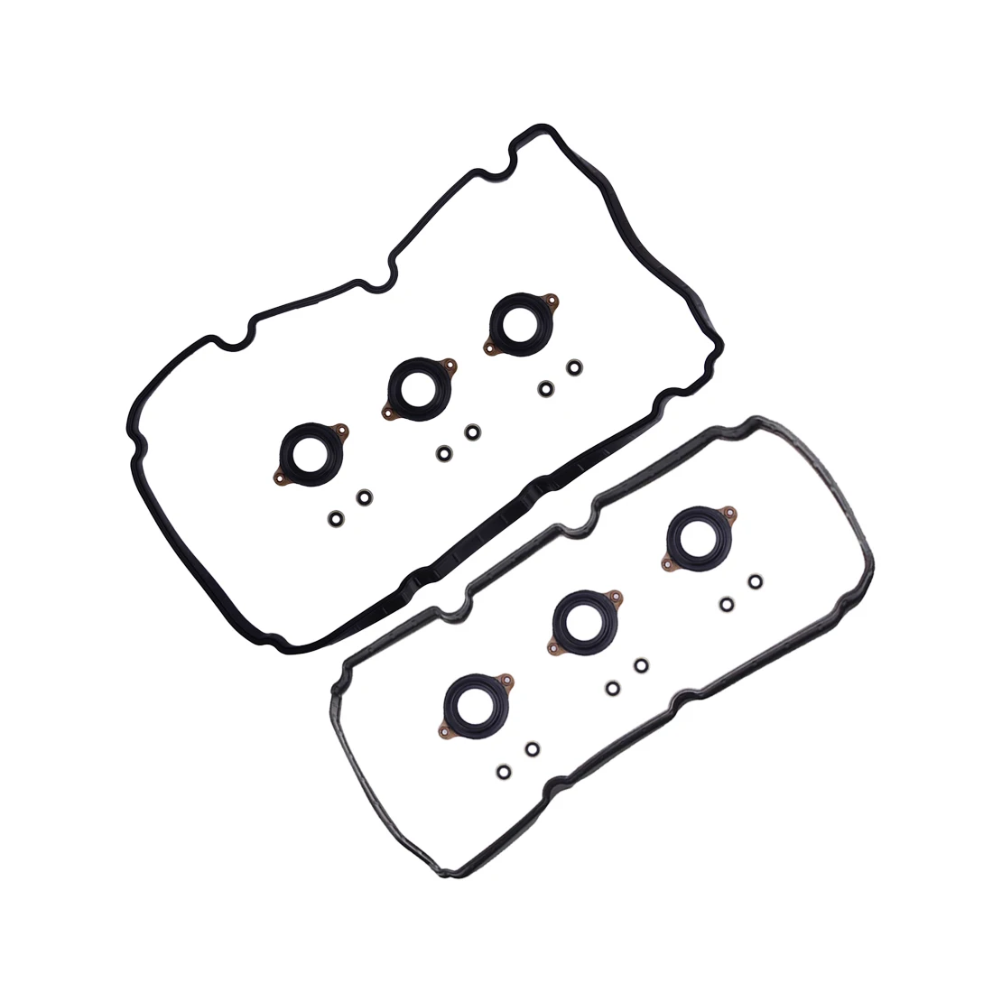 12050-5G0-000 12351-5G0-A00 2 Sets Engine Valve Cover Gasket Seal Kit Fit for Acura MDX RLX RDX TLX Honda Accord Odyssey 3.5L V6