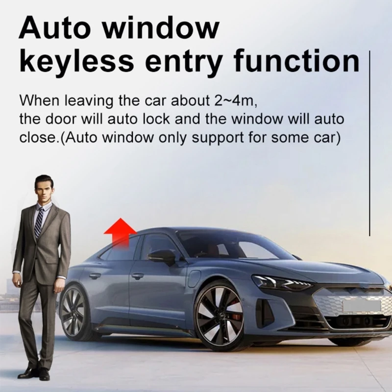 

Car Universal LCD Remote KeyDevice with Engine Start Comfortable Entry for CF920