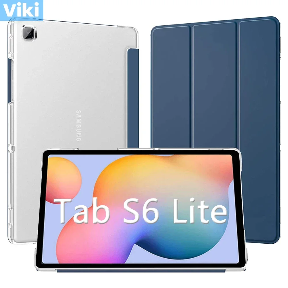 

Для Samsung Galaxy Tab S6 Lite 10,4 2020 Женская искусственная кожа чехол для планшета Магнитный откидной смарт-чехол